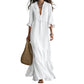 🌸 60% DE RÉDUCTION! 👗 Robe Maxi Étagée Col V Volantée – Tissu léger, coupe aérienne & polyvalente – 5 coloris, tailles S–2XL – Parfaite pour l'été, la plage & les soirées ✨