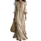 🌸 60% DE RÉDUCTION! 👗 Robe Maxi Étagée Col V Volantée – Tissu léger, coupe aérienne & polyvalente – 5 coloris, tailles S–2XL – Parfaite pour l'été, la plage & les soirées ✨