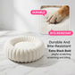 🛏️ 50% DE RÉDUCTION! 🐾 Panier rond apaisant ultra-doux – Bordure surélevée, nid douillet & confortable – Idéal pour des siestes sereines de votre compagnon ☁️