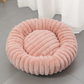 🛏️ 50% DE RÉDUCTION! 🐾 Panier rond apaisant ultra-doux – Bordure surélevée, nid douillet & confortable – Idéal pour des siestes sereines de votre compagnon ☁️