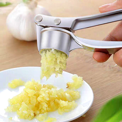 🧄 50% DE RÉDUCTION! 🔪 Presse-ail – Robuste, facile à nettoyer & design compact – Idéal pour presser l'ail sans effort en cuisine ✨