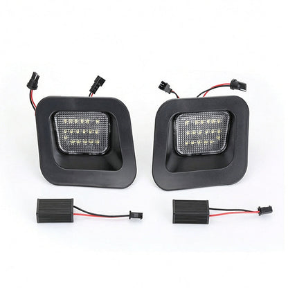 🚗 50% DE RÉDUCTION! 💡 Éclairages de Plaque d'Immatriculation LED Ultra Lumineux – Lumière blanche intense, étanche & installation facile – Parfaits pour améliorer la visibilité et le style 🌙