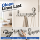 🚪 50% DE RÉDUCTION! 🧥 Barre Porte-Manteaux à Ventouses pour Porte – Fixation solide sans percer, gain de place & design épuré – Idéale pour l'entrée, la chambre ou la salle de bain 🛁