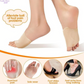 👠 50% DE RÉDUCTION! 🦶 Coussinets Avant-Pied SEBS avec Bride Talon & Séparateur d'Orteils – Confort immédiat, antidouleur & maintien – Parfaits pour marcher toute la journée en talons 🌸