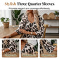 🐆 50% DE RÉDUCTION! 👔 Blouse de Bureau Chic à Imprimé Léopard – Élégante, légère & polyvalente – Parfaite pour un look professionnel & tendance 💼