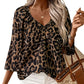 🐆 50% DE RÉDUCTION! 👔 Blouse de Bureau Chic à Imprimé Léopard – Élégante, légère & polyvalente – Parfaite pour un look professionnel & tendance 💼