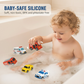 🛁 60% DE RÉDUCTION! 🧸 6 Jouets de Bain en Silicone Sans Moisissures – Doux, faciles à nettoyer & sans BPA – Parfaits pour éveiller bébé à l'heure du bain 💦