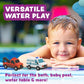 🛁 60% DE RÉDUCTION! 🧸 6 Jouets de Bain en Silicone Sans Moisissures – Doux, faciles à nettoyer & sans BPA – Parfaits pour éveiller bébé à l'heure du bain 💦