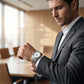 ⌚ 50% DE RÉDUCTION! ✨ Montre Quartz Élégante Classique pour Homme – Design intemporel, mouvement précis & bracelet confortable – Parfaite pour le bureau, les occasions & le quotidien 💼