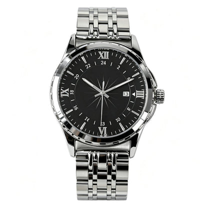 ⌚ 50% DE RÉDUCTION! ✨ Montre Quartz Élégante Classique pour Homme – Design intemporel, mouvement précis & bracelet confortable – Parfaite pour le bureau, les occasions & le quotidien 💼