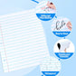📝 50% DE RÉDUCTION! 🧲 Tableau blanc magnétique avec lignes – Effaçable à sec, aimanté & réutilisable – Parfait pour l'école, le bureau et les listes quotidiennes ✨