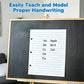 📝 50% DE RÉDUCTION! 🧲 Tableau blanc magnétique avec lignes – Effaçable à sec, aimanté & réutilisable – Parfait pour l'école, le bureau et les listes quotidiennes ✨