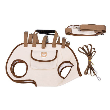 🐾 PROMO FLASH : 50% DE RÉDUCTION ! Sac de Transport Ergonomique pour Chiens & Chats, Portage Horizontal Respirant 2-9 kg for des Balades Confortables et une Posture Naturelle ✨