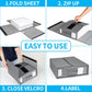 🛏️ 50% DE RÉDUCTION! 🧺 Organisateur de Literie Pliable – Grand format, compartiments multiples & gain de place – Idéal pour ranger draps, couvertures & oreillers dans vos armoires 🏠