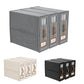 🛏️ 50% DE RÉDUCTION! 🧺 Organisateur de Literie Pliable – Grand format, compartiments multiples & gain de place – Idéal pour ranger draps, couvertures & oreillers dans vos armoires 🏠