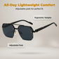 🕶️ 50% DE RÉDUCTION! ✨ Lunettes de Soleil Géométriques Polygonales – Design moderne, protection UV & look audacieux – Parfaites pour un style tendance au quotidien ☀️