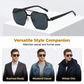 🕶️ 50% DE RÉDUCTION! ✨ Lunettes de Soleil Géométriques Polygonales – Design moderne, protection UV & look audacieux – Parfaites pour un style tendance au quotidien ☀️