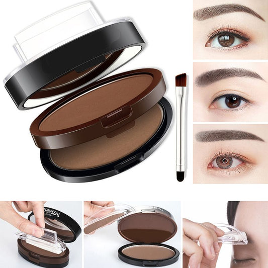 👁️ 50% DE RÉDUCTION! ✨ Tampon à sourcils instantané & réglable – Poudre deux couleurs, facile à utiliser & longue tenue – Des sourcils parfaits en un geste 💄