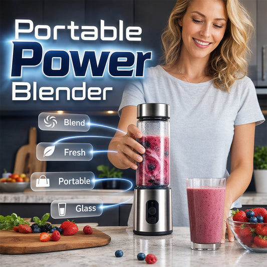 🥤 60% DE RÉDUCTION! ⚡ Blender Électrique Portable – Puissant, compact & rechargeable – Parfait pour smoothies, shakes et jus en déplacement 🏃‍♀️