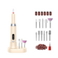 💅 50% DE RÉDUCTION! 🔋 Perceuse à Ongles Électrique Sans Fil – Portable, rechargeable & base de chargement – Manucure professionnelle à domicile en toute simplicité ✨
