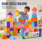 🧱 50% DE RÉDUCTION! 🏰 Jeu de Blocs de Construction en Mousse EVA Souple – Sans danger, léger & coloré – Parfait pour l'éveil et la créativité des enfants 🌈