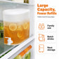 🧊 50% DE RÉDUCTION! 🥤 Distributeur de boissons pour réfrigérateur – Gain de place, robinet intégré & design compact – Créez votre bar à boissons maison facilement 🍹