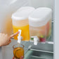 🧊 50% DE RÉDUCTION! 🥤 Distributeur de boissons pour réfrigérateur – Gain de place, robinet intégré & design compact – Créez votre bar à boissons maison facilement 🍹