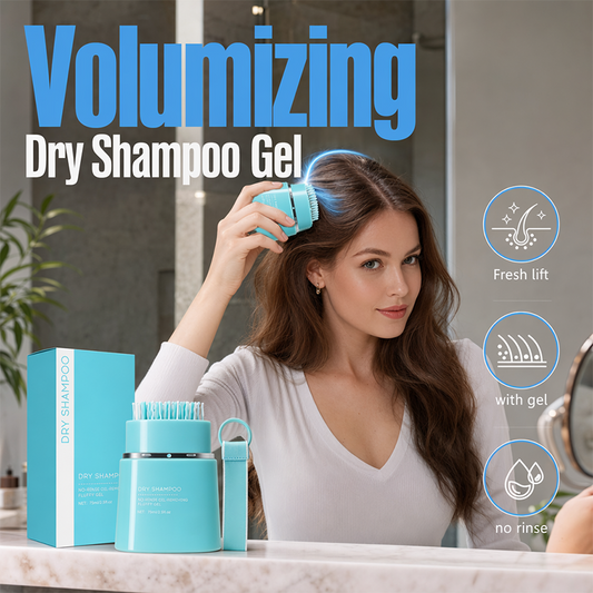 🌸 50% DE RÉDUCTION! 🔥 Shampooing Sec en Gel Sans Rinçage – Peigne intégré, volume & fraîcheur instantanée – Idéal pour un nettoyage rapide sans eau 🧴