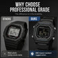 ⌚ 50% DE RÉDUCTION! 💧 Montre Digitale Imperméable Homme LED – 50 M, écran lumineux & robuste – Idéale pour le sport et la pleine nature 🏃‍♂️