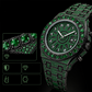 ⌚ 50% DE RÉDUCTION! ✨ Montre Quartz Luxe Scintillante Homme – Boîtier 48 mm, strass & étanche – Anti-rayures pour un look affirmé 💎