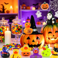 🦆 ACHETEZ 2, OBTENEZ 1 GRATUIT! 🎃 Jouet de Bain Canard Halloween – PVC souple, flottant & adorable – Parfait pour le bain et la fête des enfants 🛁