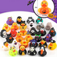 🦆 ACHETEZ 2, OBTENEZ 1 GRATUIT! 🎃 Jouet de Bain Canard Halloween – PVC souple, flottant & adorable – Parfait pour le bain et la fête des enfants 🛁