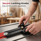🔧 50% DE RÉDUCTION! ⚙️ Butée de Scie à Table Portable Précision – Alliage aluminium, double graduation & roulement – Idéale pour une découpe précise en menuiserie 🪚