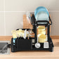 🍽️ 60% DE RÉDUCTION! 🧺 Égouttoir à Vaisselle Double Couche – Gain de place, stable & facile à nettoyer – Idéal pour une cuisine bien organisée ✨