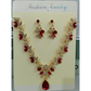 💎 50% DE RÉDUCTION! ✨ Parure Collier & Boucles d'Oreilles Goutte Scintillante – Alliage & strass, 52 cm / 3,5 cm – Idéale pour mariage, soirée & occasions spéciales 🌟