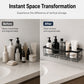 🚿 50% DE RÉDUCTION! 🏠 Ensemble d'Étagères de Salle de Bain sans Perçage – Fixation solide, gain de place & installation rapide – Parfait pour rangements dans la douche ou au-dessus du lavabo ✨
