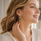 🌹 ACHETEZ 2, OBTENEZ 1 GRATUIT! 💎 Boucles d'Oreilles Créoles Bouton de Rose – Alliage léger, strass brillants & design élégant – Parfaites pour un quotidien chic ✨