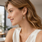 🌹 ACHETEZ 2, OBTENEZ 1 GRATUIT! 💎 Boucles d'Oreilles Créoles Bouton de Rose – Alliage léger, strass brillants & design élégant – Parfaites pour un quotidien chic ✨