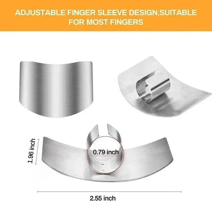 🔥 ACHETEZ 1, OBTENEZ 1 GRATUIT! 🛡️ Protège-doigts en acier inoxydable – Résistant, confortable & sécurité – Idéal pour la cuisine, la coupe et le bricolage 🔪