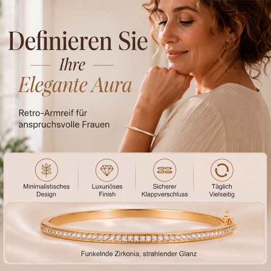 ✨ 50% DE RÉDUCTION! 💎 Bracelet Manchette Strass Rétro Doré – Design élégant, brillant & intemporel – Parfait pour sublimer vos tenues du quotidien 🌟
