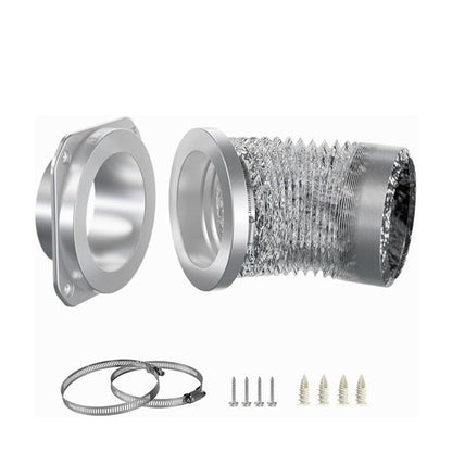 🧺 50% DE RÉDUCTION! 🧲 Kit de Raccord Magnétique pour Sèche-Linge – Alliage aluminium, 4 pouces & auto-aligné – Connexion rapide pour un flux d’air optimal 💨