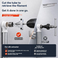 🔧 ACHETEZ 2, OBTENEZ 1 GRATUIT! 🛠️ Outil Extracteur de Tuyaux – Acier, compatible 1/2″, 3/4″ & 1″ – Double entraînement perceuse/manuel pour plomberie 🚰