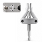 🔧 ACHETEZ 2, OBTENEZ 1 GRATUIT! 🛠️ Outil Extracteur de Tuyaux – Acier, compatible 1/2″, 3/4″ & 1″ – Double entraînement perceuse/manuel pour plomberie 🚰
