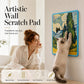 🐱 50% DE RÉDUCTION! 🎨 Griffoir mural artistique en sisal – Design décoratif, robuste & griffant – Protège vos meubles tout en embellissant vos murs 🌿