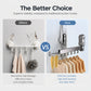 🧺 50% DE RÉDUCTION! 🚿 Séchoir à Linge Rétractable – Alliage aluminium, ventouse TPE & pliage 90° – Gain de place pour salle de bain et balcon ✨