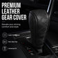 🚗 50% DE RÉDUCTION! 🧵 Cache Pommeau de Levier de Vitesse – Cuir PU perforé, protection tri-couche & universel – Style et confort pour l'intérieur de votre auto 🛡️