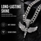 ⛓️ 50% DE RÉDUCTION! 💎 Collier Pendentif Strass pour Homme – Style Iced-Out, éclat luxueux & design hip-hop – Parfait pour affirmer votre look au quotidien ✨