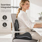 🪑 50% DE RÉDUCTION! 🧘 Coussin ergonomique en mousse à mémoire de forme – Soutien lombaire, confort & meilleure posture – Idéal pour bureau, voiture et maison 💺