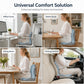 🪑 50% DE RÉDUCTION! 🧘 Coussin ergonomique en mousse à mémoire de forme – Soutien lombaire, confort & meilleure posture – Idéal pour bureau, voiture et maison 💺