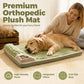 🐾 50% DE RÉDUCTION! 🛏️ Tapis de Couchage Premium en Peluche – Velours cristal, soutien ergonomique & bord oreiller – Confort douillet pour votre compagnon ☁️
